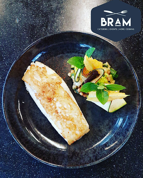 Gerecht van BRAM catering